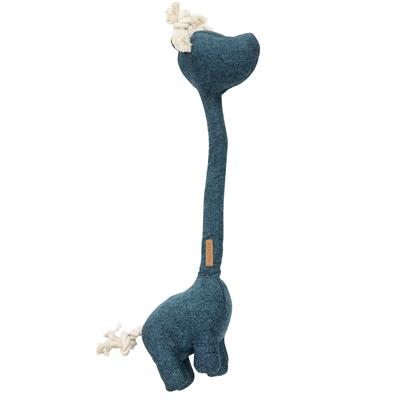 D D Home Chenille Giraf 20x52cm - Blå